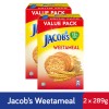 Jacob's Wheat Cereal Weetameal Crackers Value Pack (289g x 2)